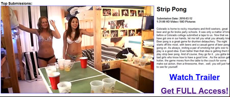 Dare Dorm Strip Beer Pong Sex