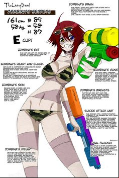 Monster Musume Zombie Girl Nichijou Monster Girl Comics Girls Anime Art Anime Girls Monsters Cartoon Girls