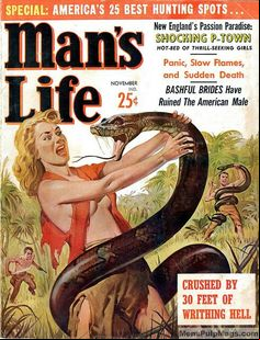 Pulp Magazine Rack Magazine Covers Pulp Fiction Art Pulp Art Adventure Magazine Fun House Vintage Cards Easily Offended