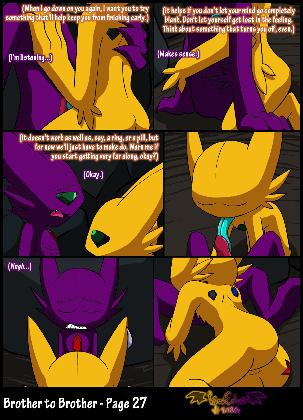 Vibrantechoes Brother To Brother Pokemon Hentai Online Porn 2